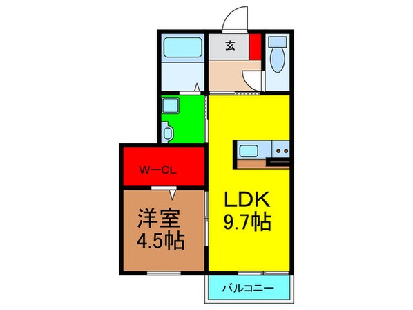 メゾン貞光Ⅴの物件間取画像